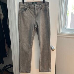 CLOSET SALE 50% on 2 or more items / Ralph Lauren grey straight jeans